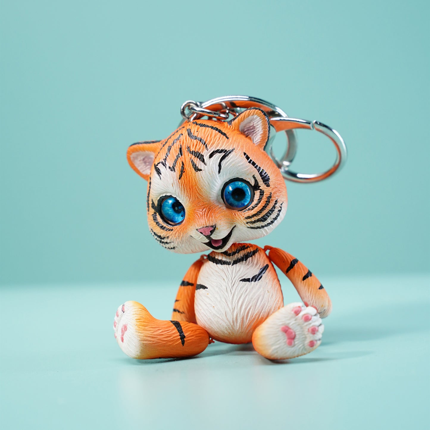 JS2211 Resin Cartoon Tiger Hanging Ornament from JXK Studio