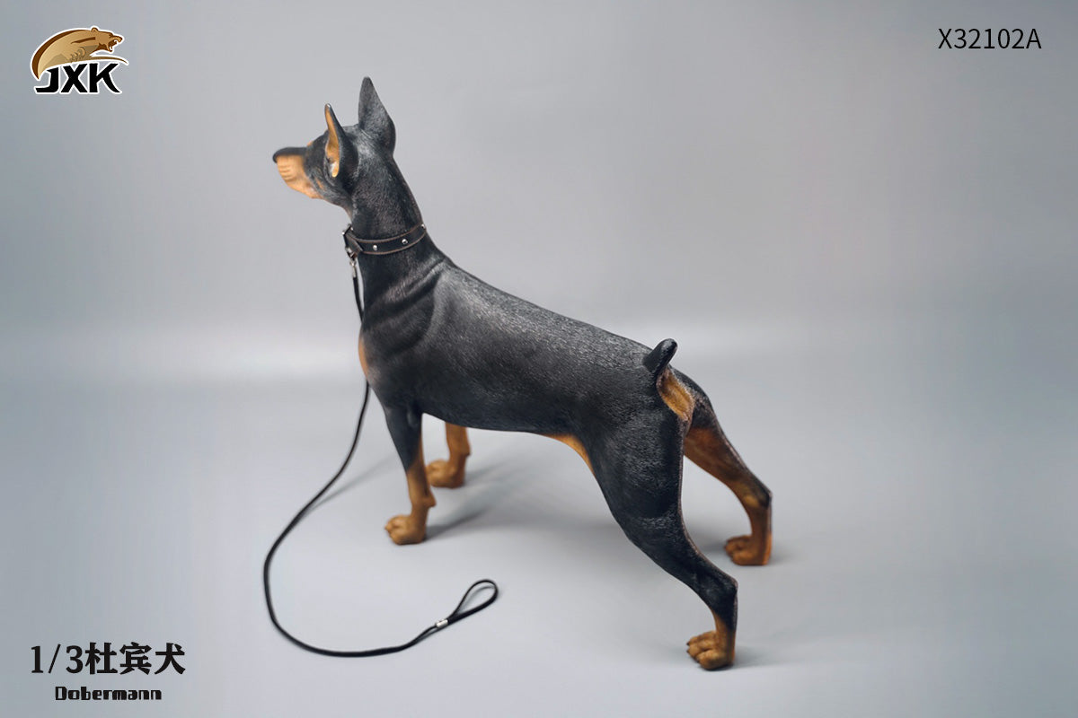 X32102 Dobermann dog figurine dog statue from JXK Studio