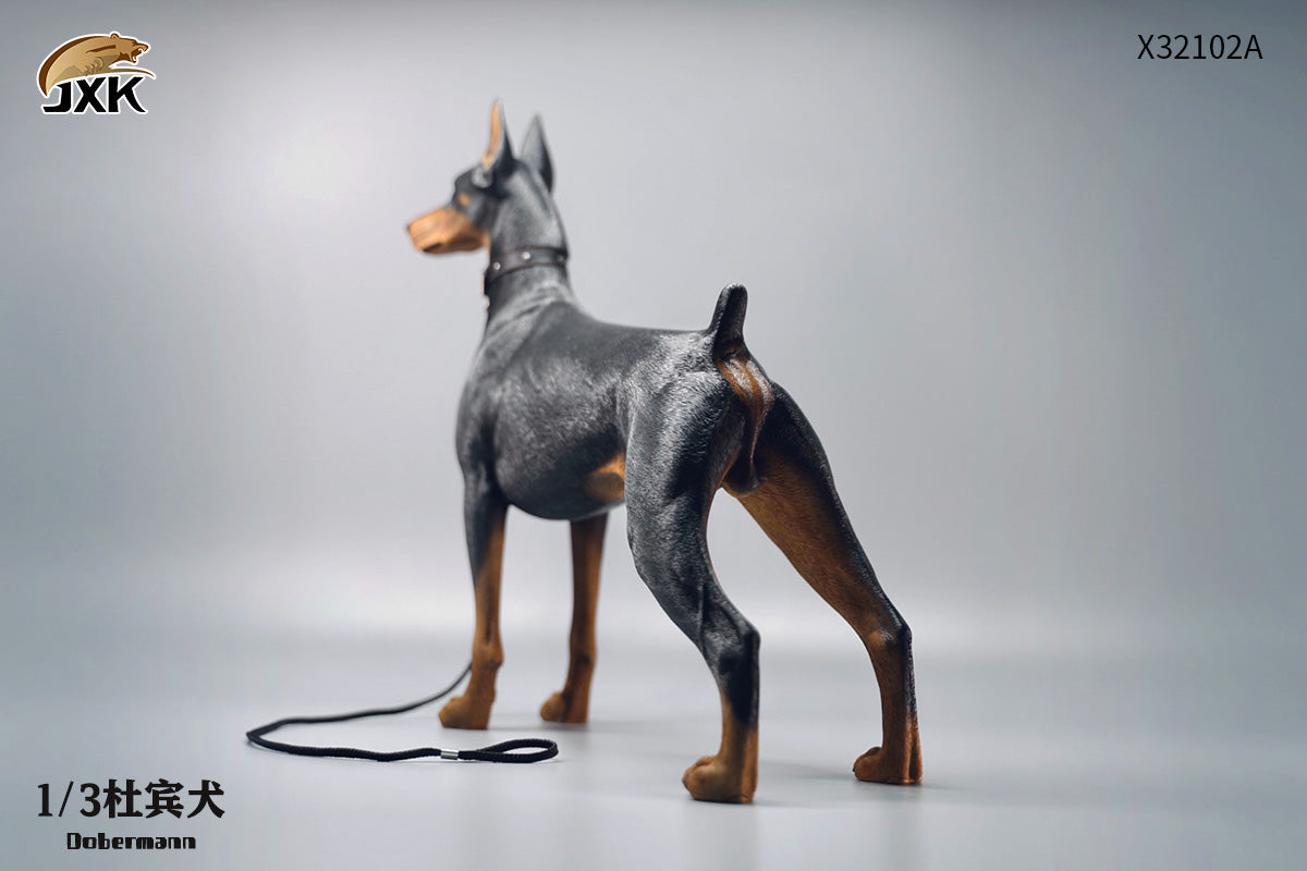 X32102 Dobermann dog figurine dog statue from JXK Studio