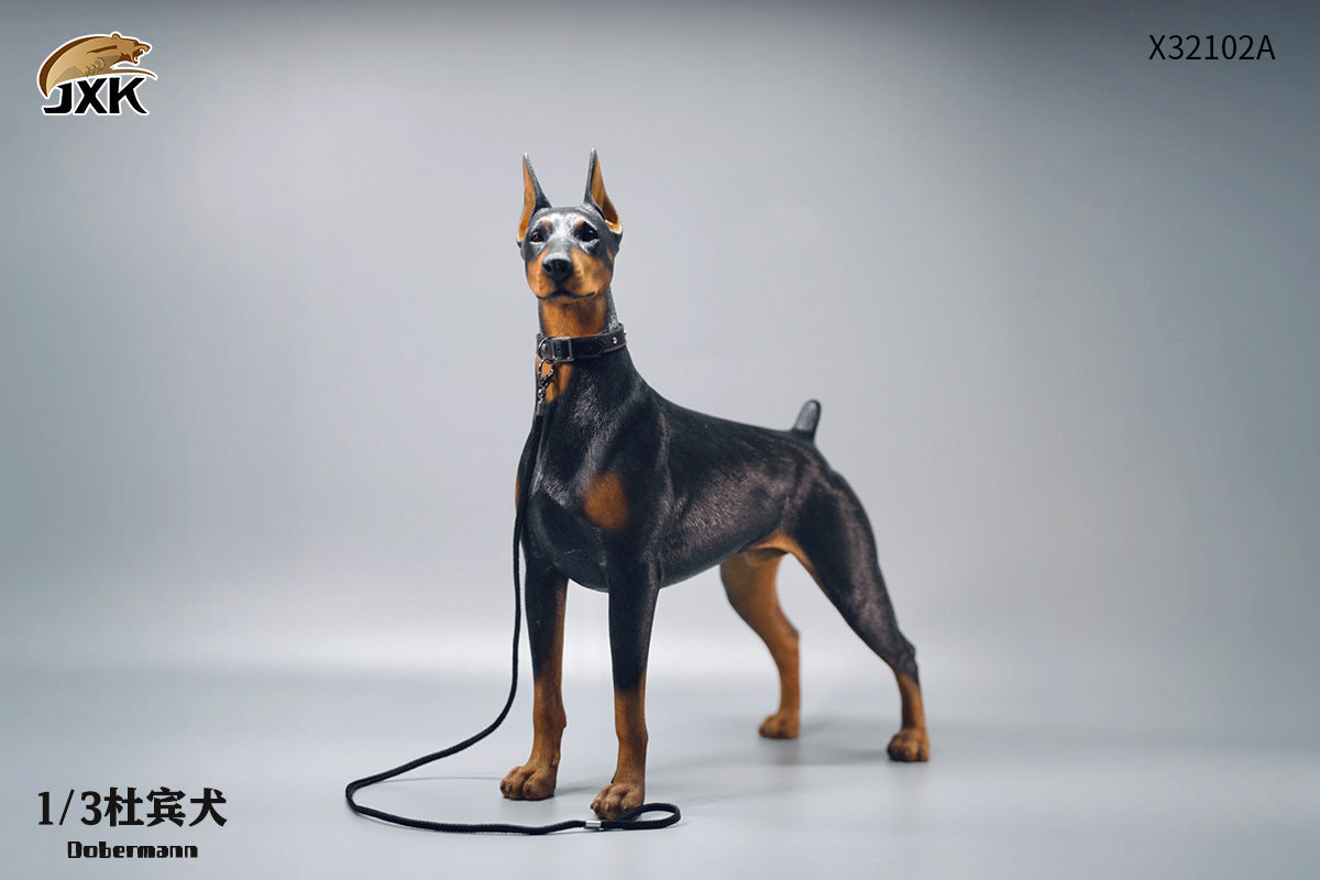 X32102 Dobermann dog figurine dog statue from JXK Studio