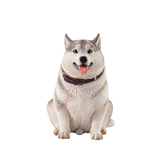 JXK092 Chubby Husky-Hundedekorationen für Hundeliebhaber von JXK Studio