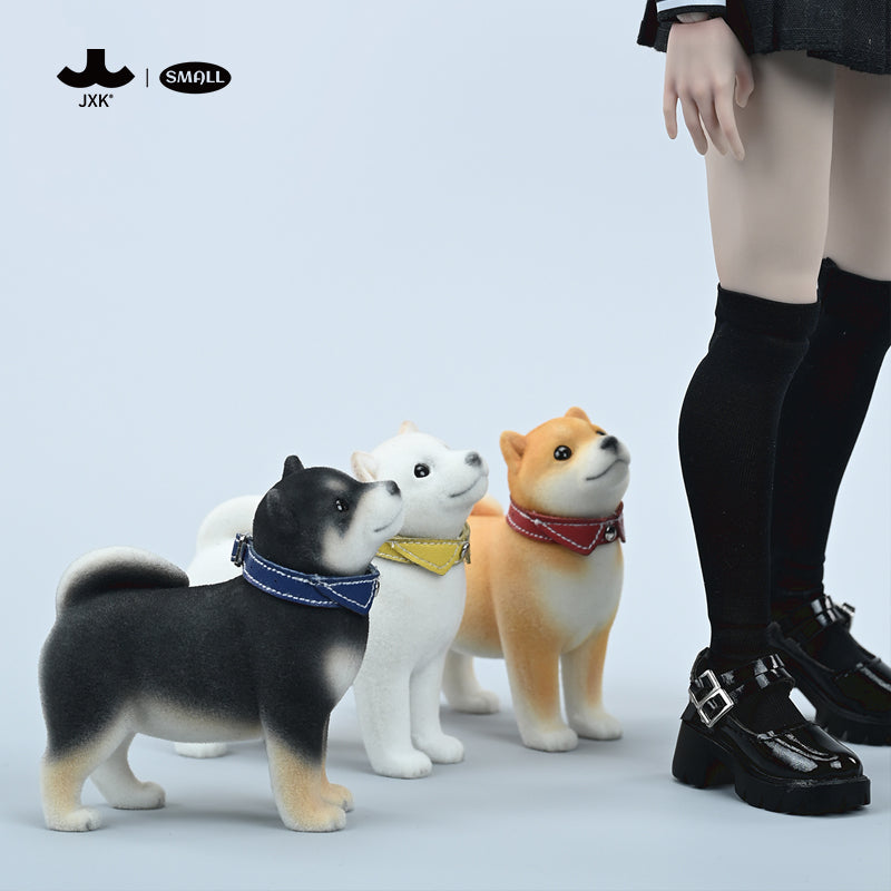 JS2401 Resin Shiba Inu Dog Decor from JXK Studio