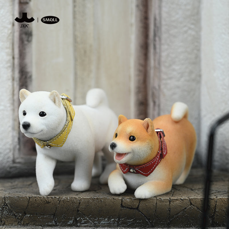 JS2401 Resin Shiba Inu Dog Decor from JXK Studio