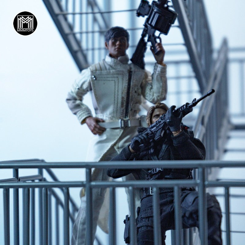 M2606 Pre-sale 1/12 Multi-layer Steel Structure Ladder from JXK Studio