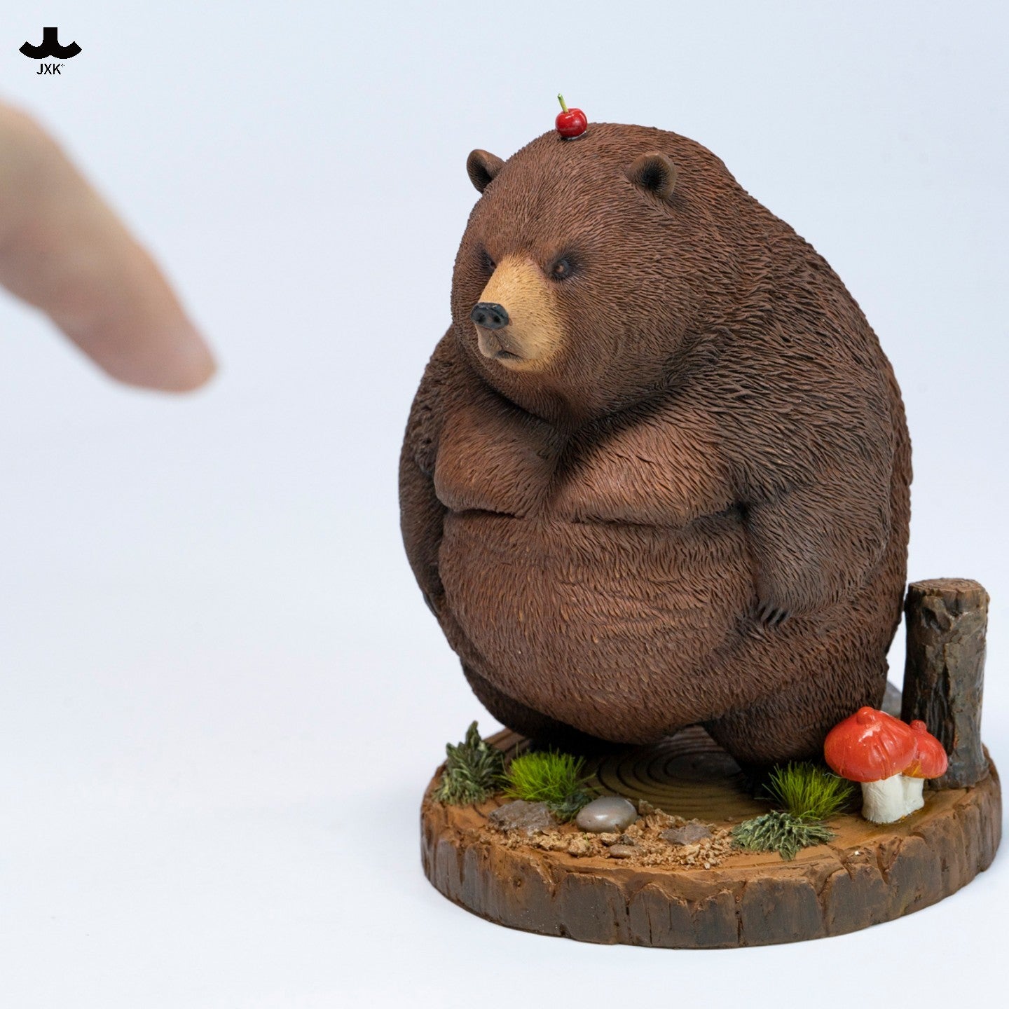 JXK373 Pre-sale Chubby Bear(Solid Brown Bear & Solid Black Bear) from JXK Studio