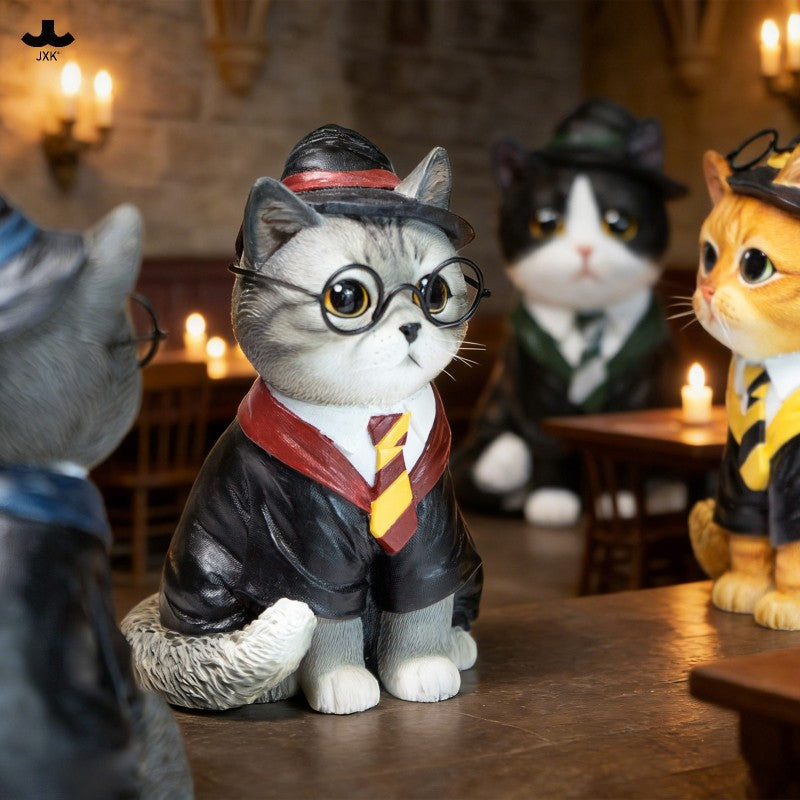 JXK332 Pre-sale College Cat Wizard from JXK Studio