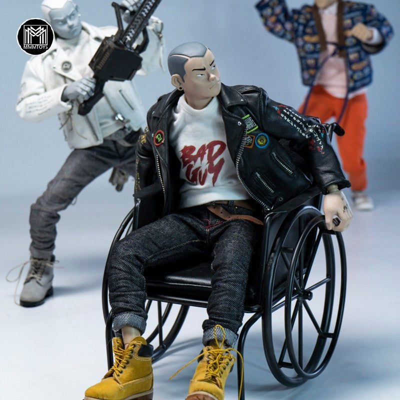 M2603 Pre-sale Black Wheelchair Model from JXK Studio