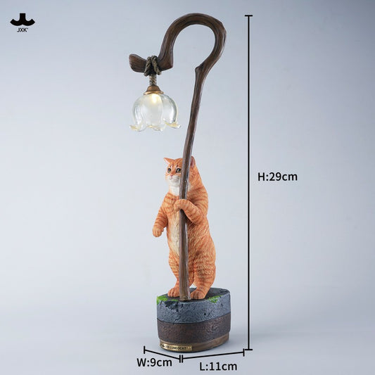 JXK342 Pre-sale Lily of the Valley Reflecting a Cat from JXK Studio
