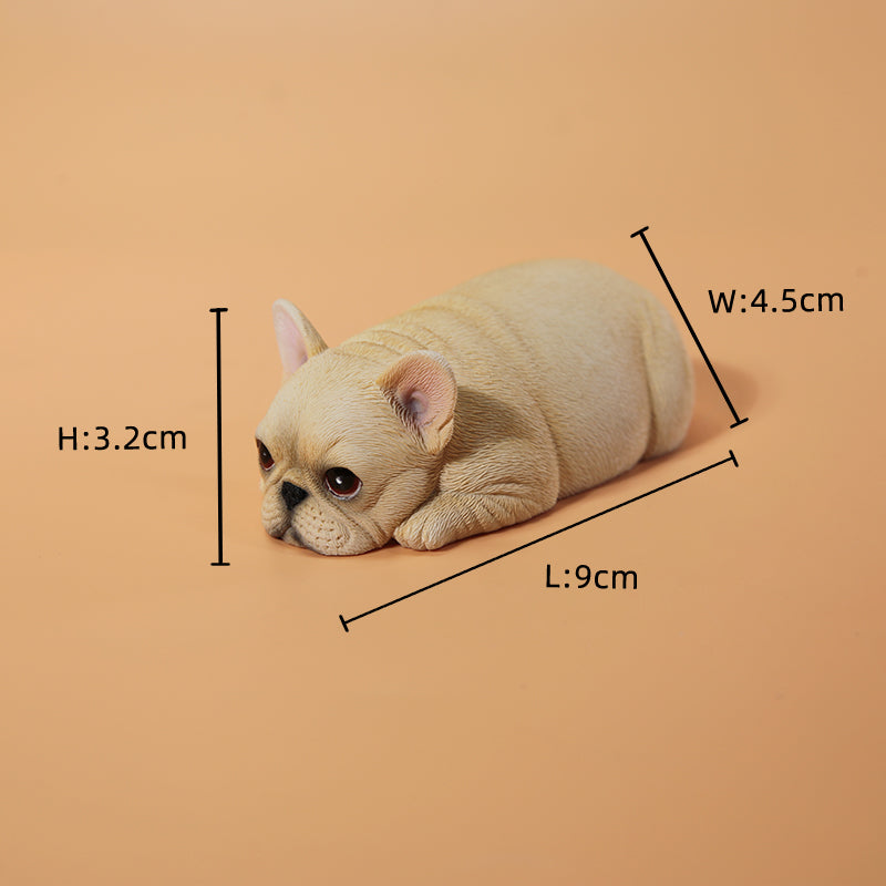 JS2217 Resin Bread French Bulldog Decor from JXK Studio