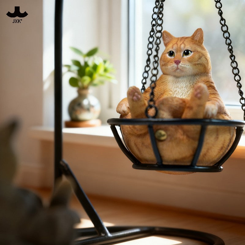 JXK326 Pre-sale Hanging Basket Cat from JXK Studio