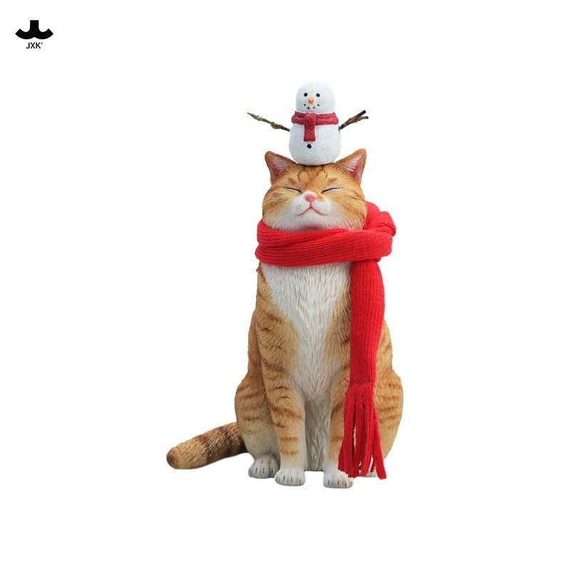 JXK349 Pre-sale Warm Cat in Winter Corner from JXK Studio