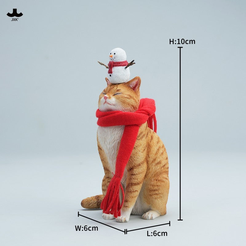 JXK349 Pre-sale Warm Cat in Winter Corner from JXK Studio