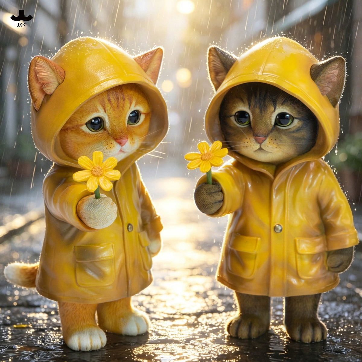 JXK380 Pre-sale Little Cat Beneath the Rain from JXK Studio