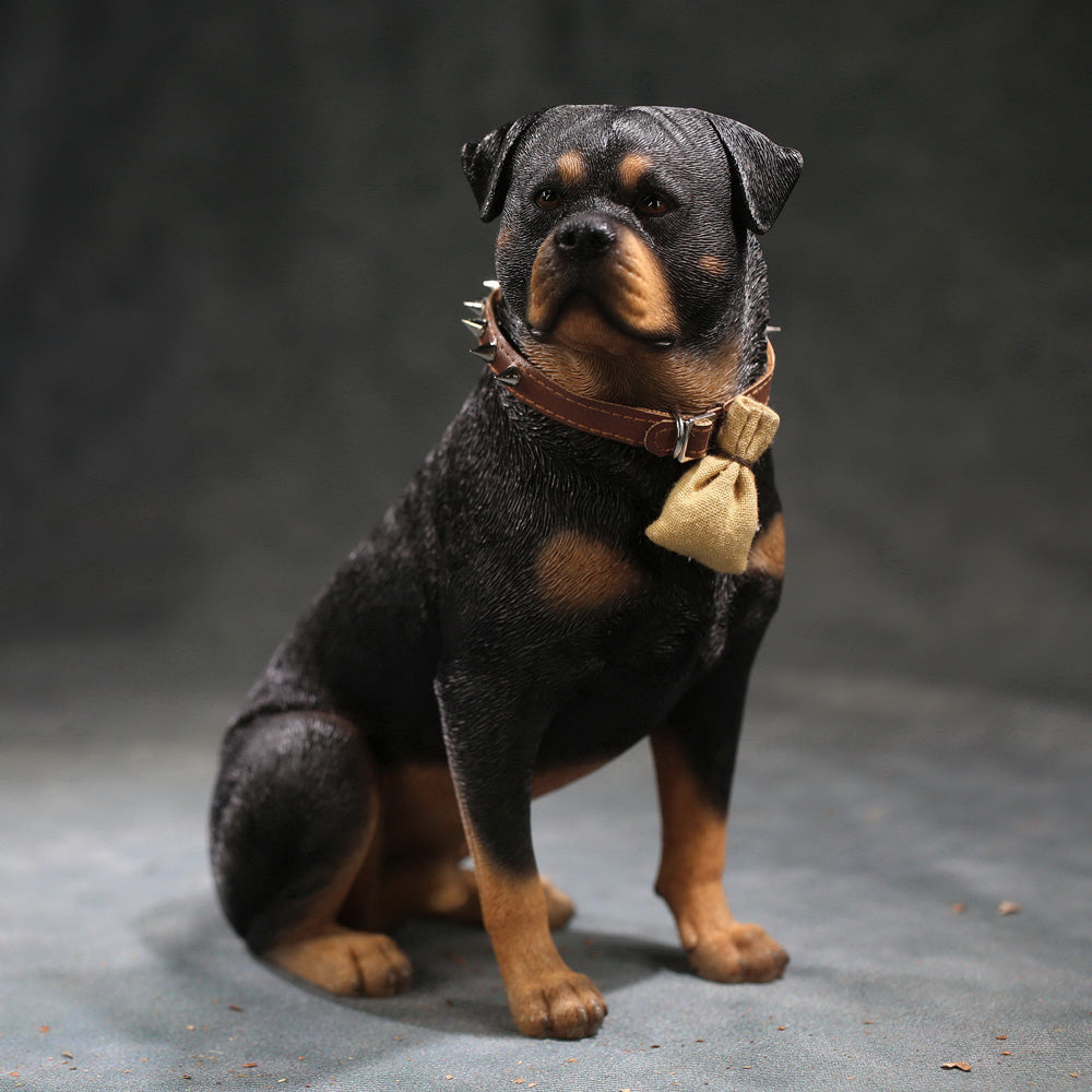 MRZ055 Rottweiler dog statue from JXK Studio