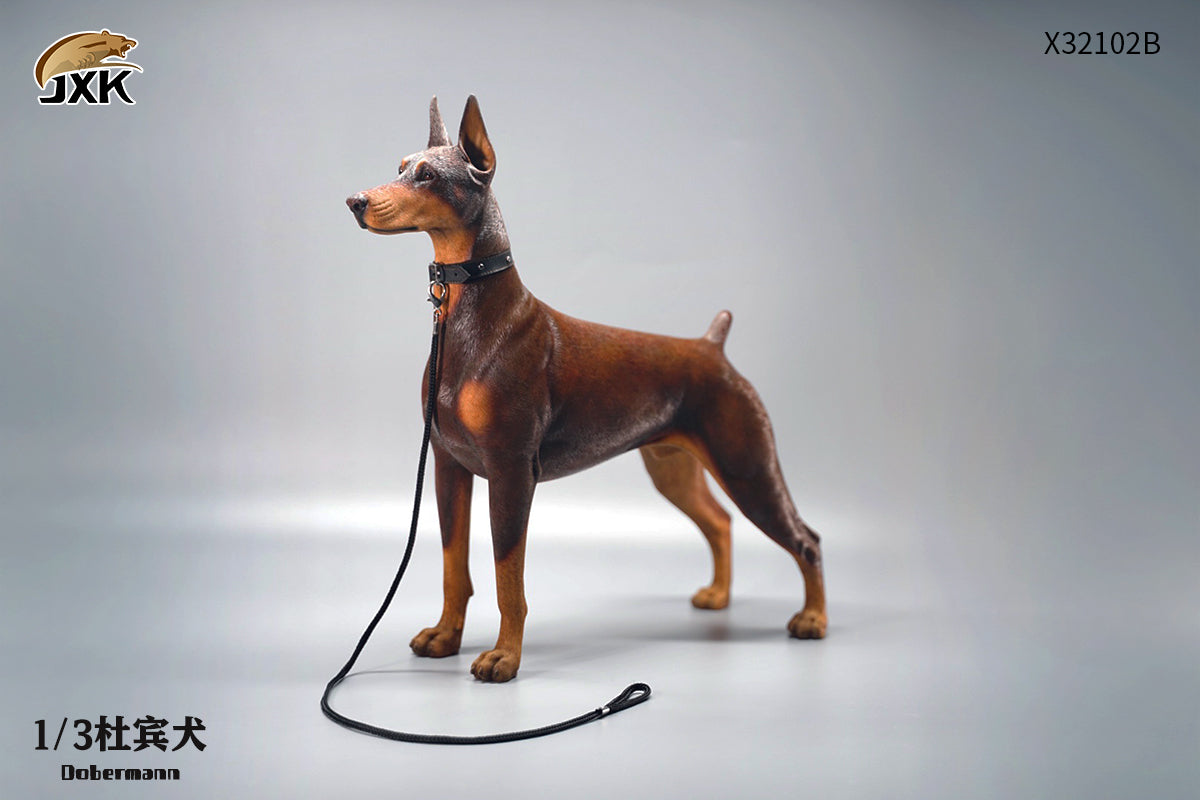 X32102 Dobermann dog figurine dog statue from JXK Studio