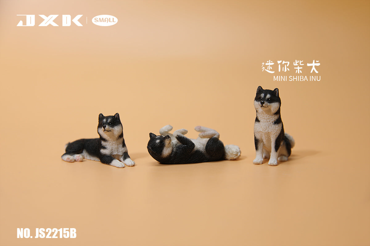 JS2215 Resin Mini Shiba Inu Set Decor from JXK Studio