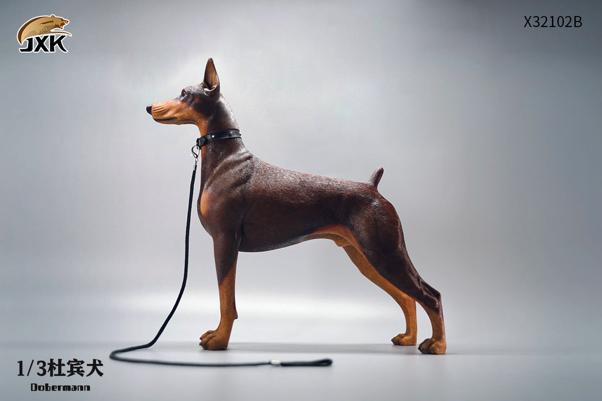 X32102 Dobermann dog figurine dog statue from JXK Studio