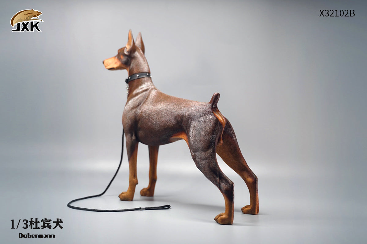 X32102 Dobermann dog figurine dog statue from JXK Studio