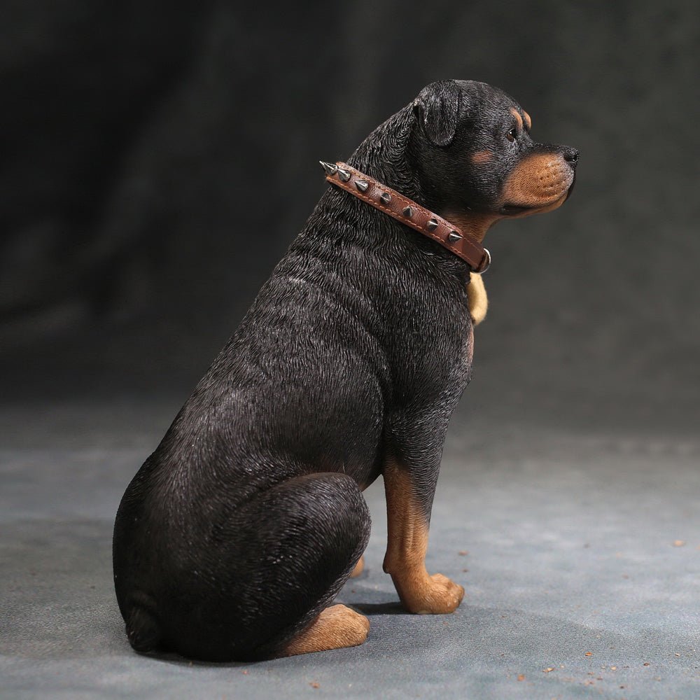 MRZ055 Rottweiler dog statue from JXK Studio