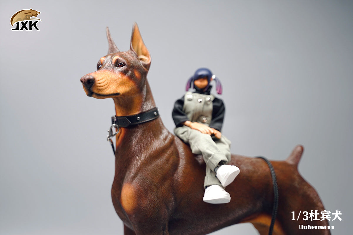 X32102 Dobermann dog figurine dog statue from JXK Studio