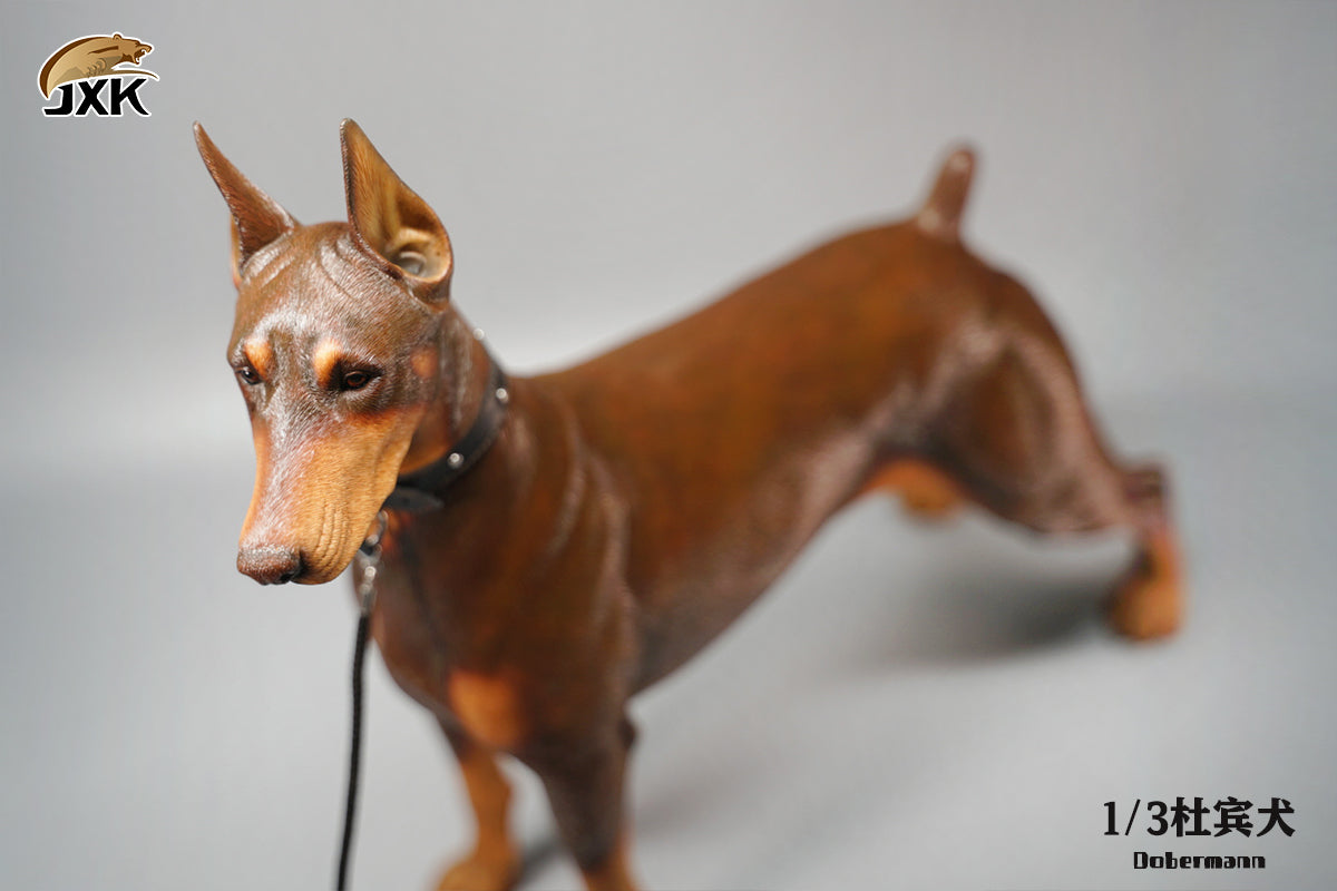 X32102 Dobermann dog figurine dog statue from JXK Studio