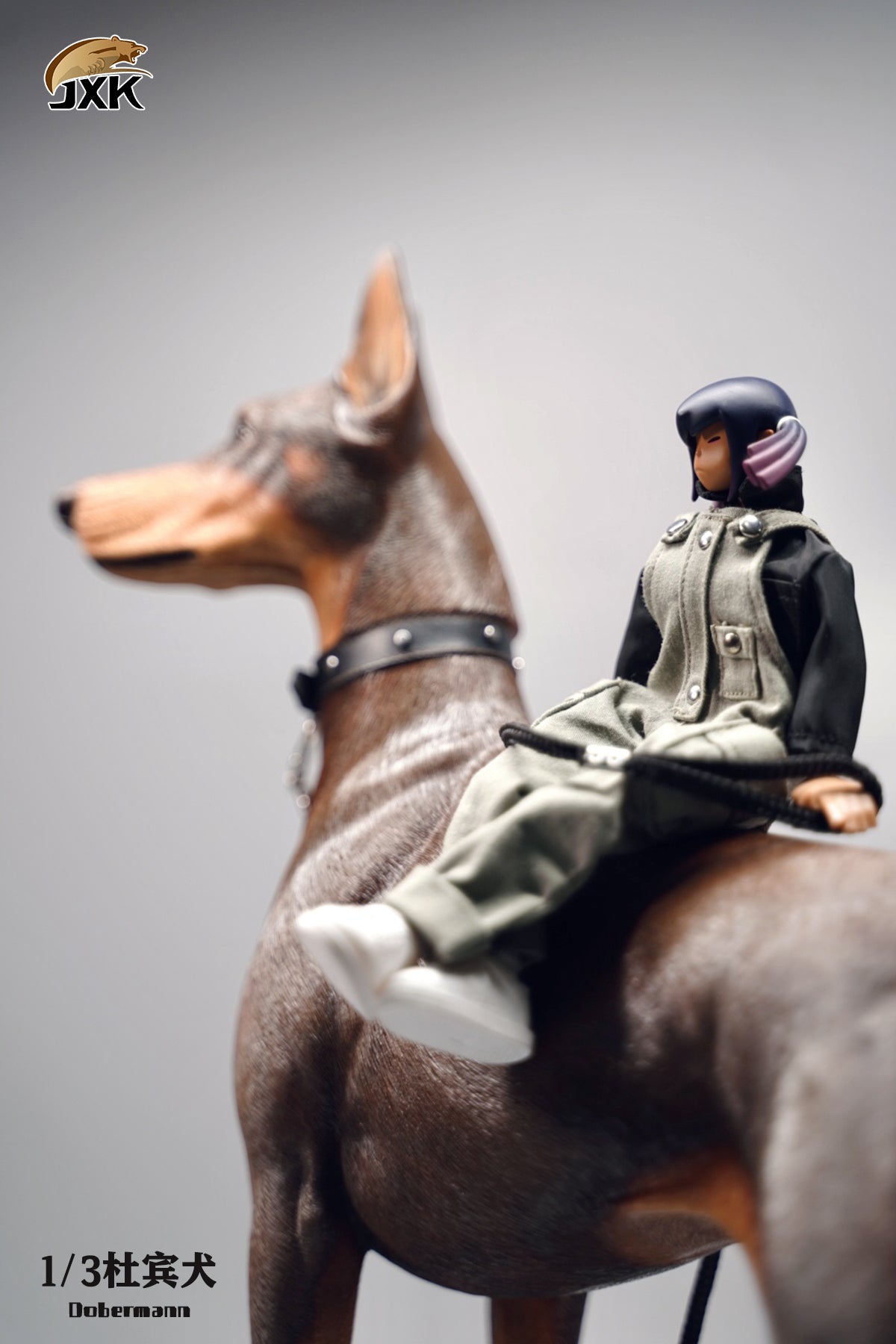 X32102 Dobermann dog figurine dog statue from JXK Studio