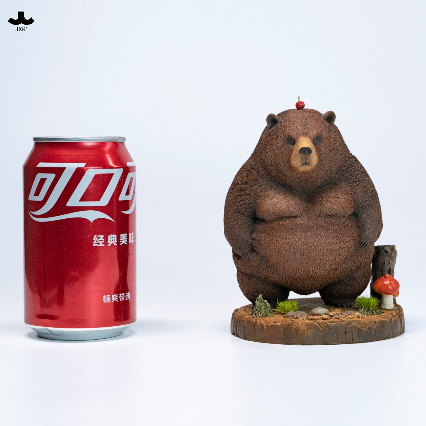 JXK373 Pre-sale Chubby Bear(Solid Brown Bear & Solid Black Bear) from JXK Studio