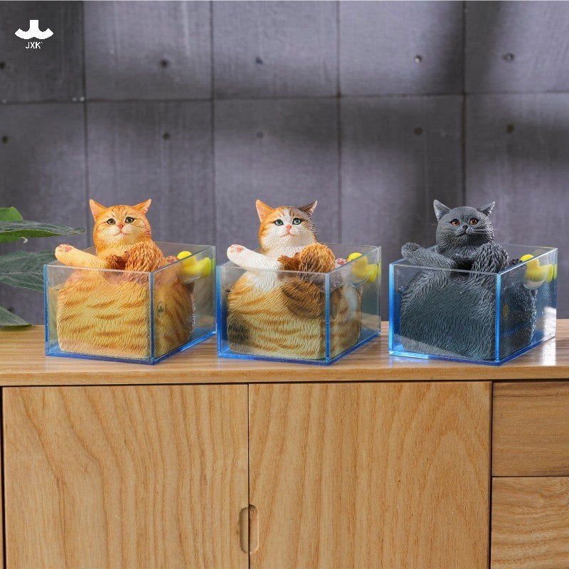 JXK340 Pre-sale Bubble Bath Cats from JXK Studio