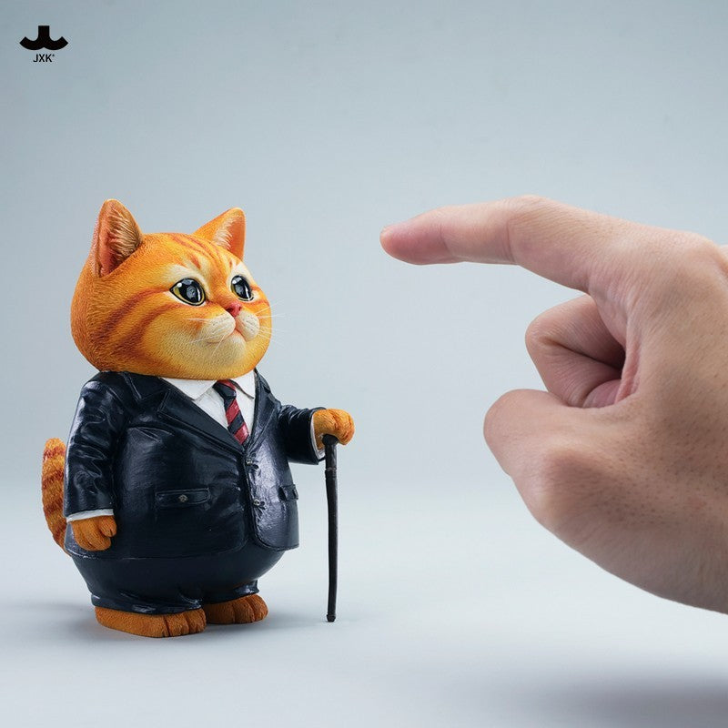 JXK346 Boss Cat Resin Figurine – JXK Studio
