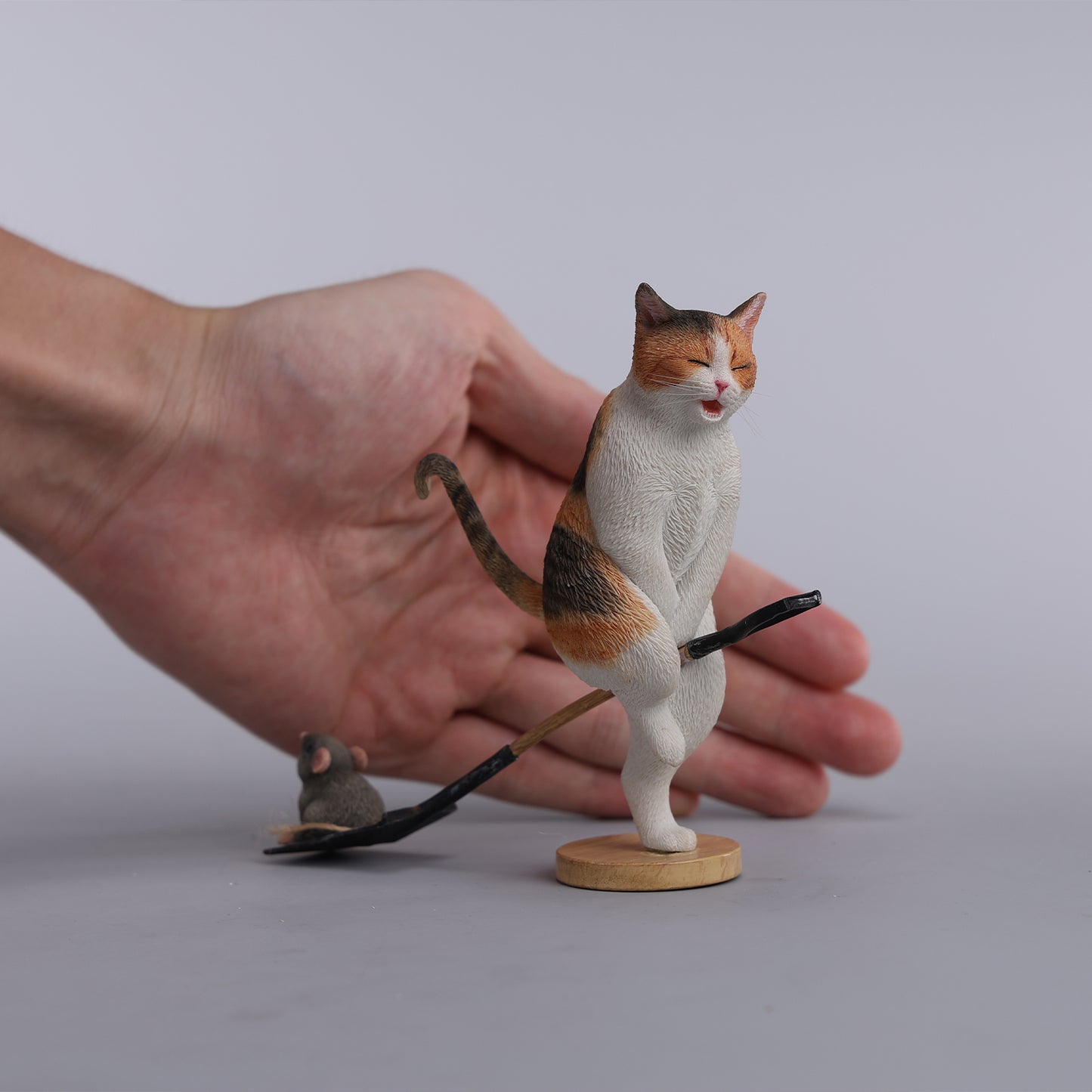 JXK247  1/6 Scale Folded Eared Cat Figurine V2   from JXK Studio