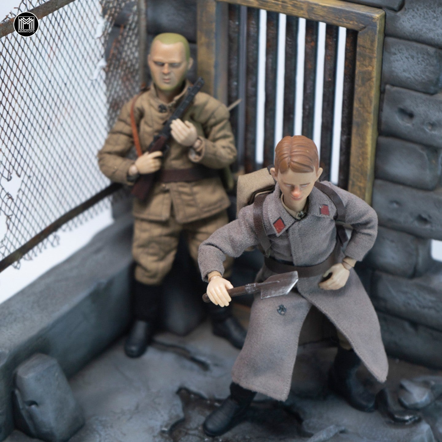 M2610 Pre-sale 1/12 Ruined Wall Outpost from JXK Studio