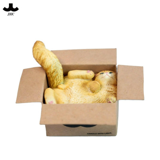 JS2504 Pre-sale Cardboard Box Cat from JXK Studio