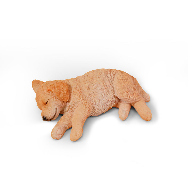 JS2208 Resin Dog Golden retriever Pup Decor from JXK Studio