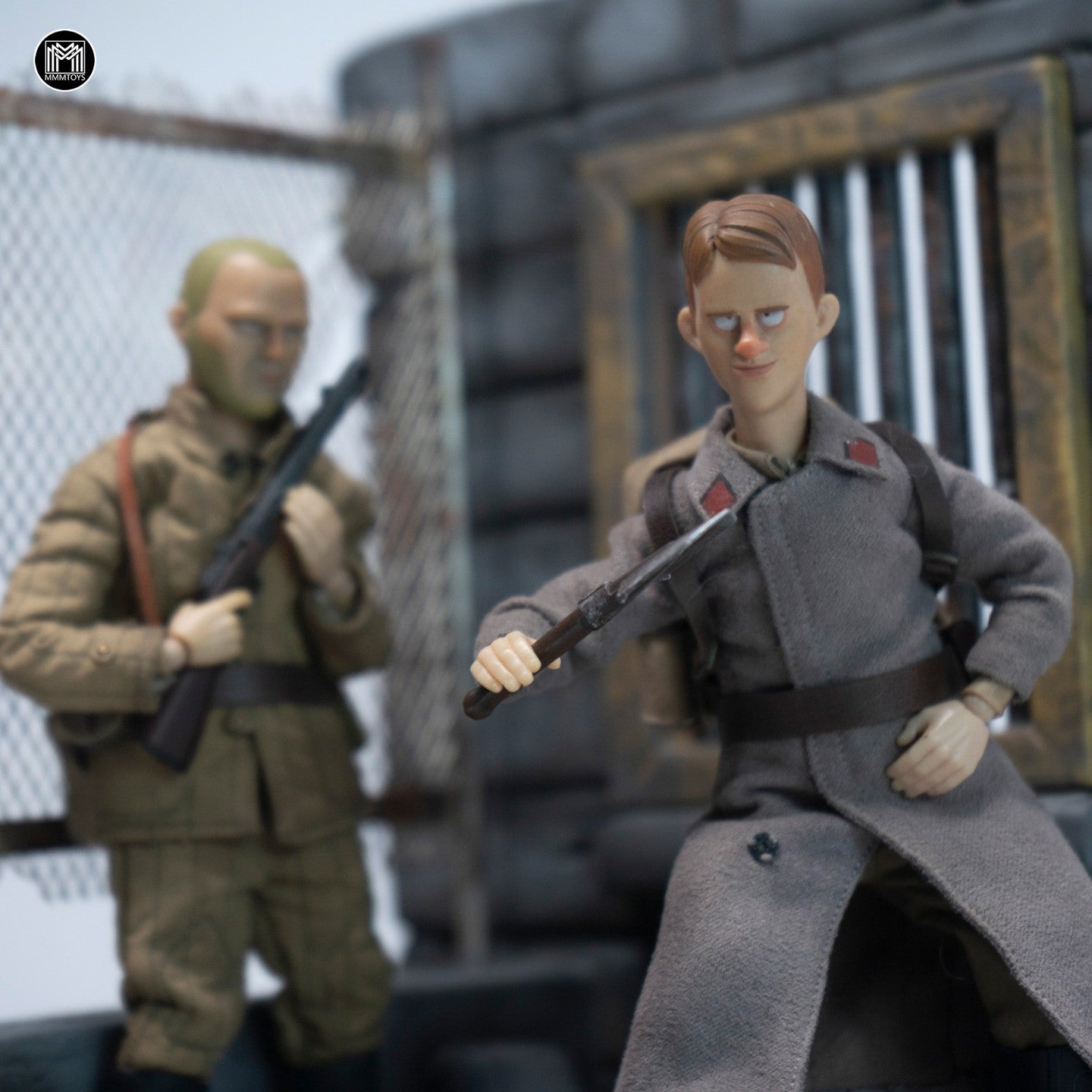M2610 Pre-sale 1/12 Ruined Wall Outpost from JXK Studio