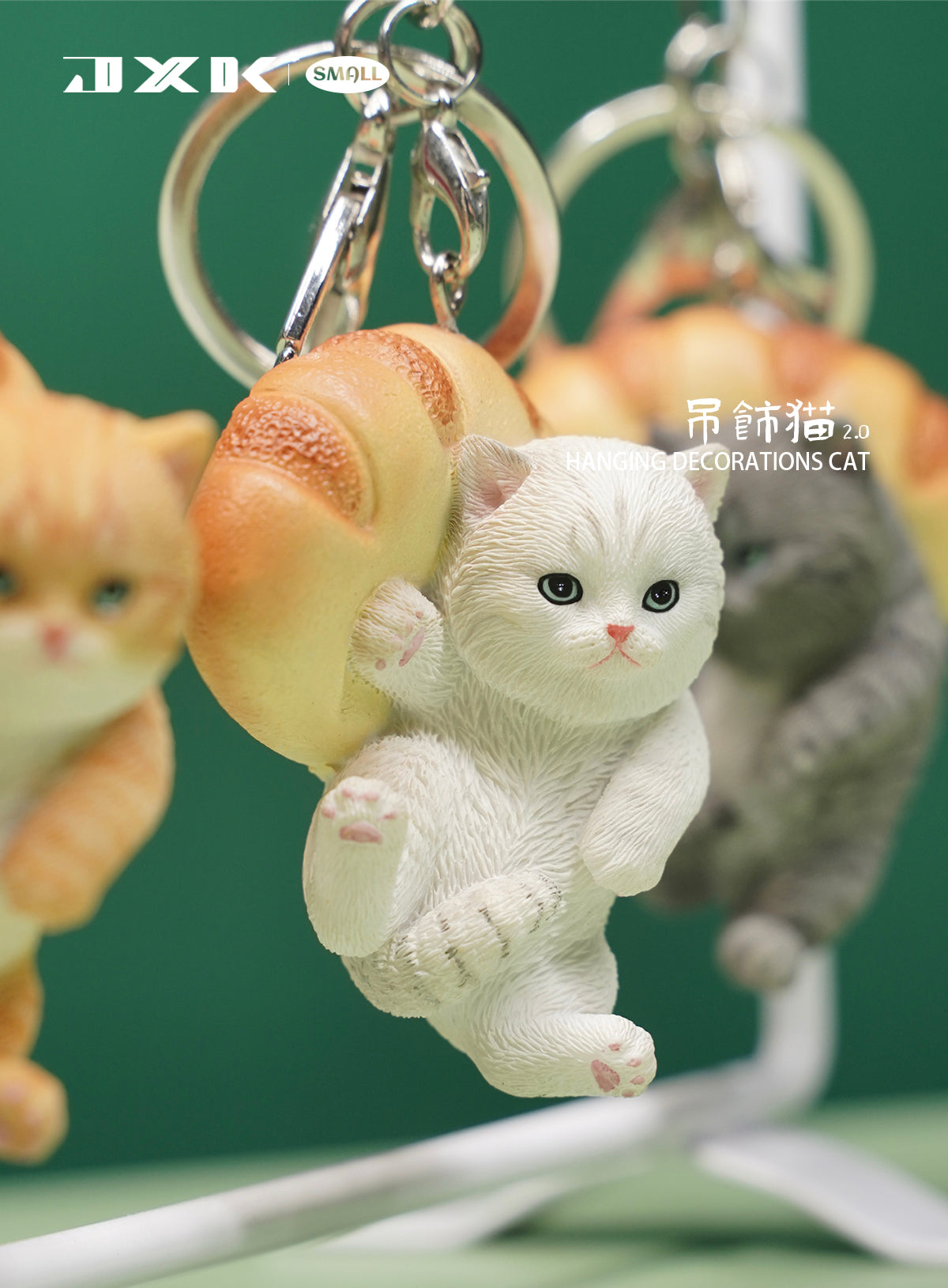 JS2221 Resin Cat Hanging Decorations from JXK Studio