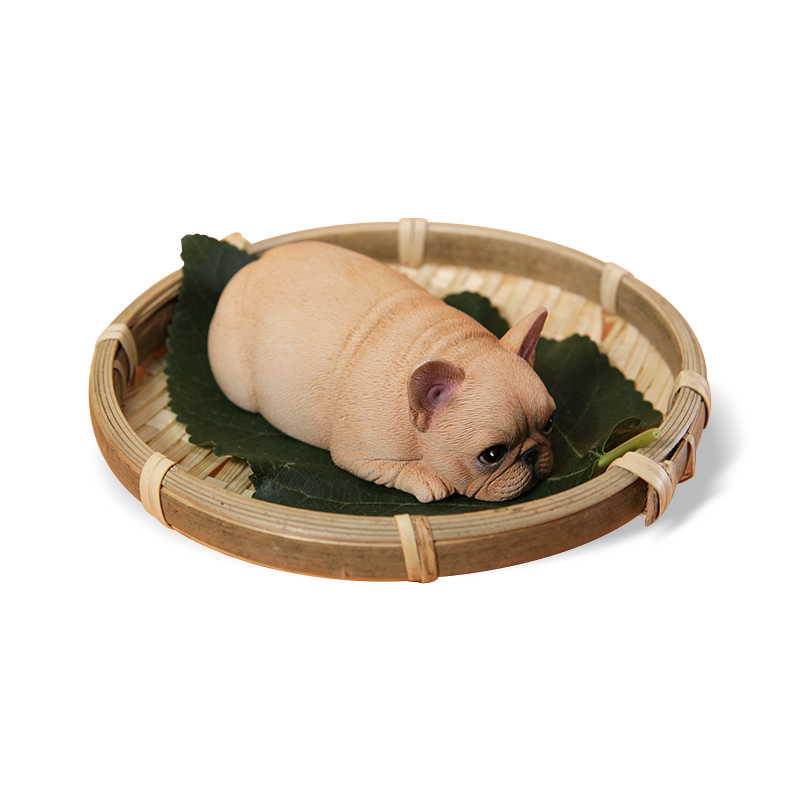 JS2217 Resin Bread French Bulldog Decor from JXK Studio