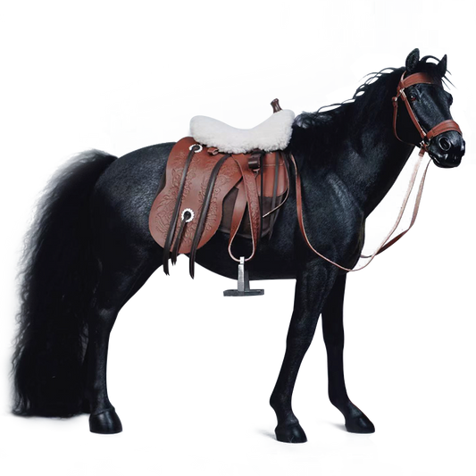 X32301/X42301 Resin Dutch Warmblood Horse statue from JXK Studio