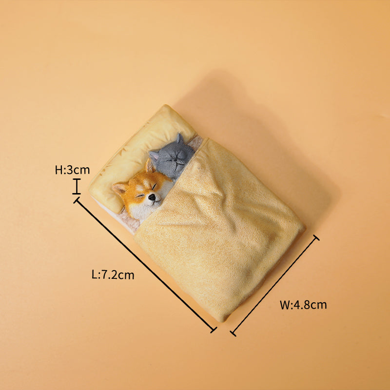 JS2214 Shiba Inu Resin Dog Decor Magnetic for Fridge Door from JXK Studio