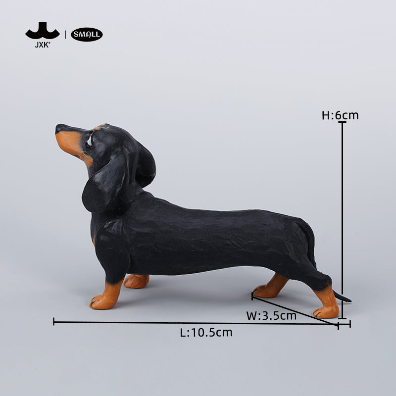 JS2403 Resin Dachshund Figurine Dog Decor from JXK Studio