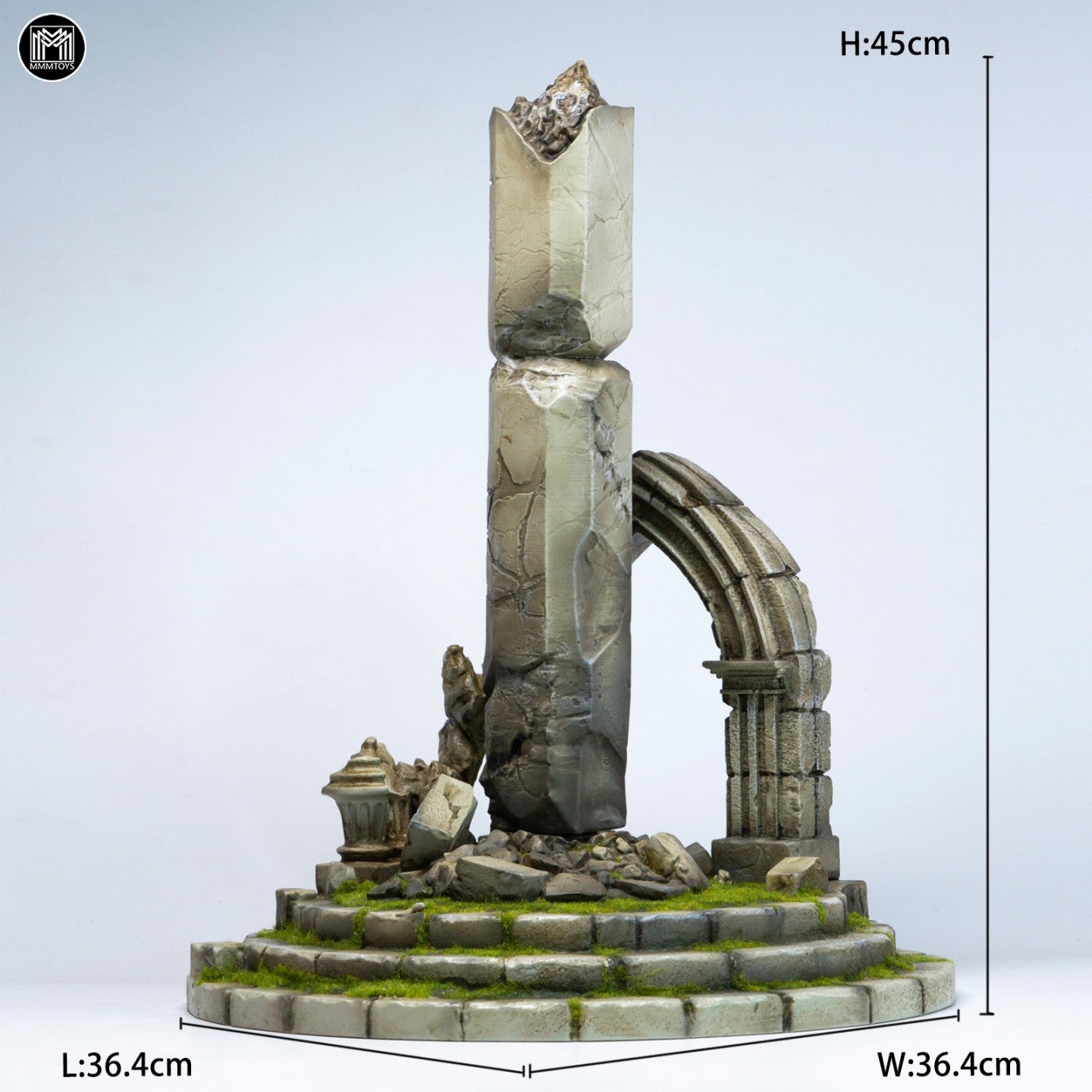M2611 Pre-sale 1/12 Ruined Pillar Ruins from JXK Studio