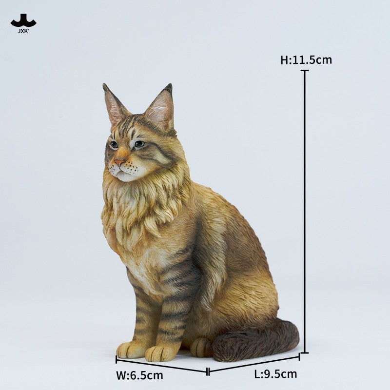JXK364 Pre-sale Sitting upright Maine Coon Cat from JXK Studio