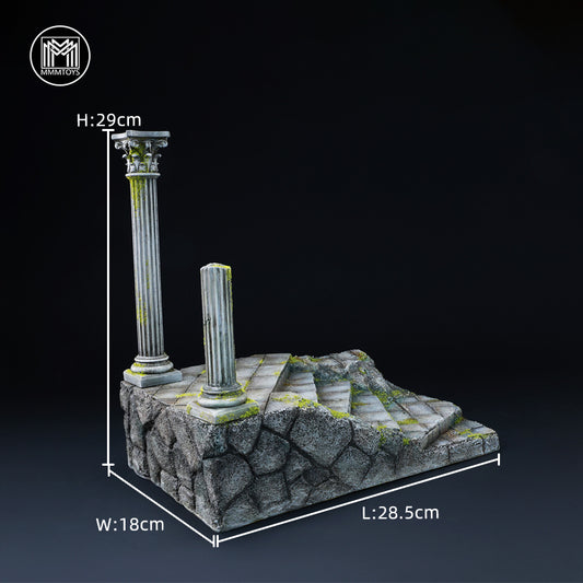 M2501-1 Pre-Order 1/12 Roman Temple Ruins Produced by JXK Studio