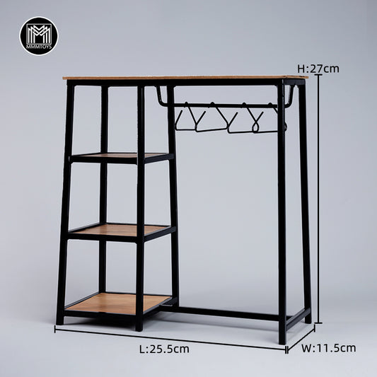 M2420  1/6 Scale American Industrial Style Storage Rack  Produced by JXK Studio