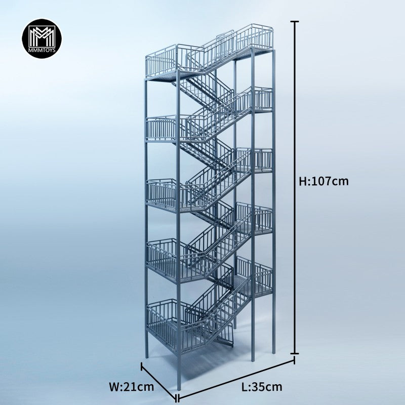 M2606 Pre-sale 1/12 Multi-layer Steel Structure Ladder from JXK Studio