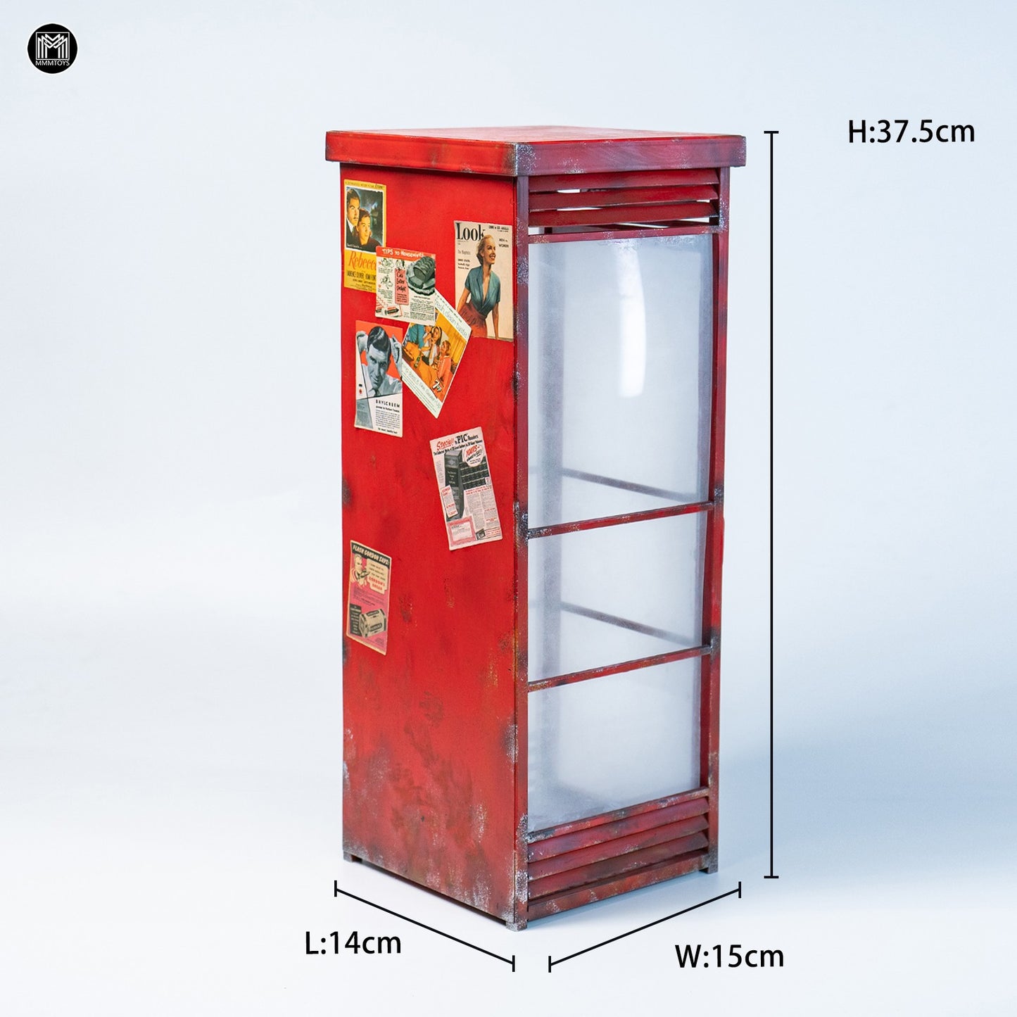 M2608 Pre-sale 1/6 Telephone Booth from JXK Studio