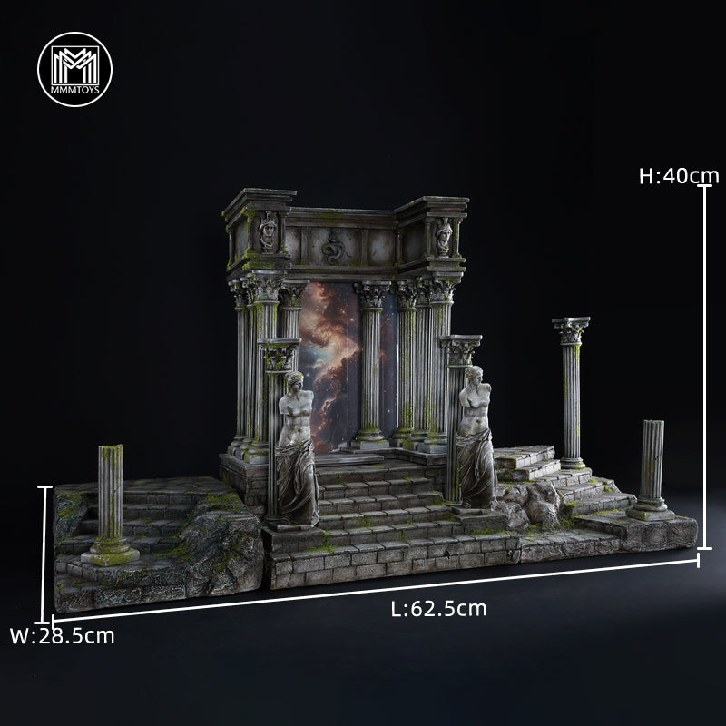 M2501-3 Pre-Order 1/12 Roman Temple Ruins-3 Produced by JXK Studio