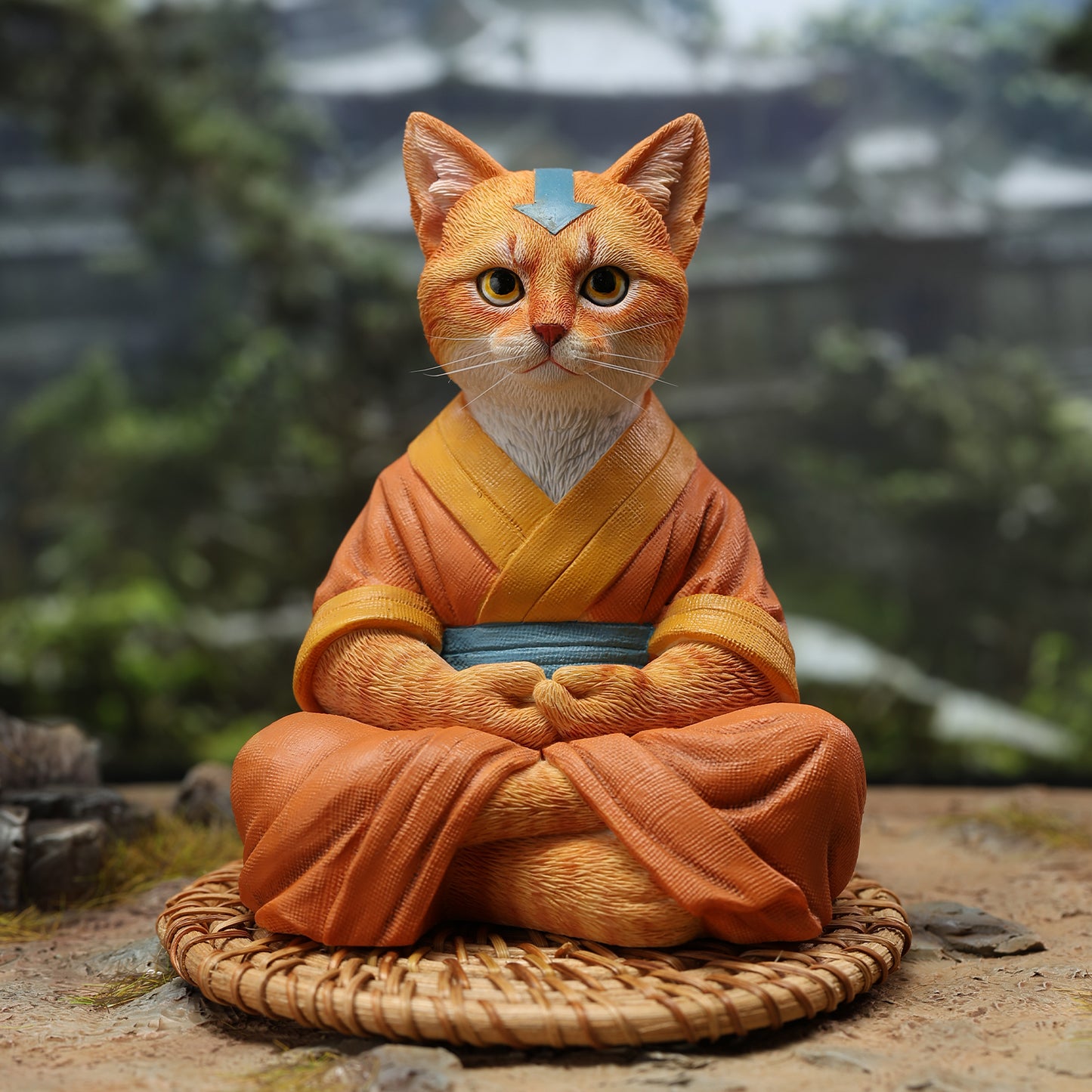 JXK262  Airbender Cat FigurineProduct  from JXK Studio