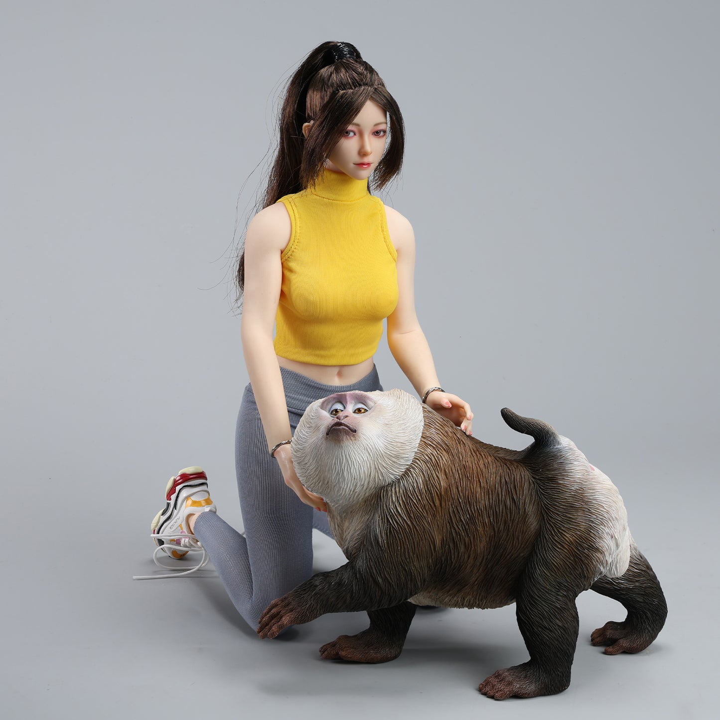 JXK250  1/6 Scale Northern Pigtail Macaque Figurine  from JXK Studio