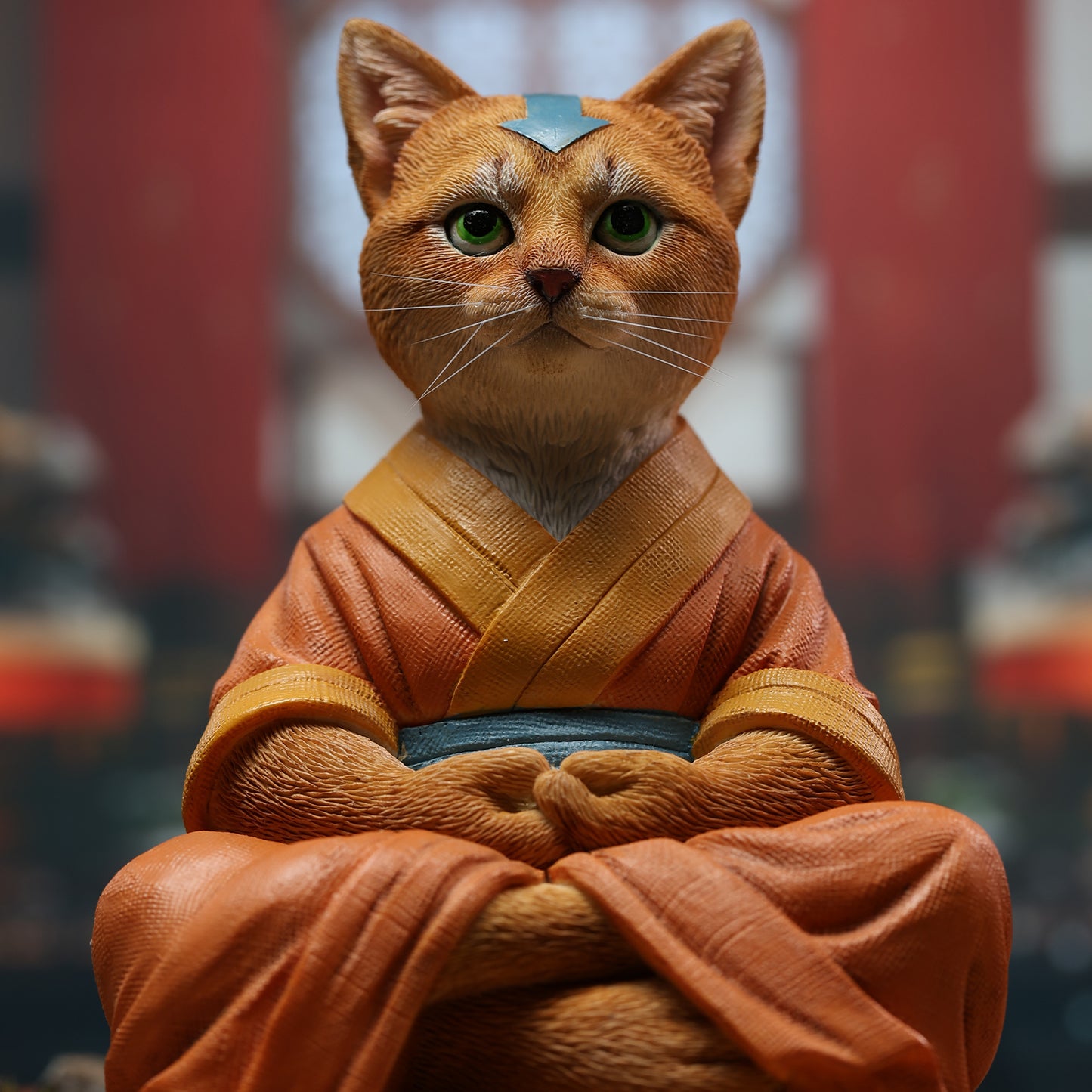 JXK262  Airbender Cat FigurineProduct  from JXK Studio