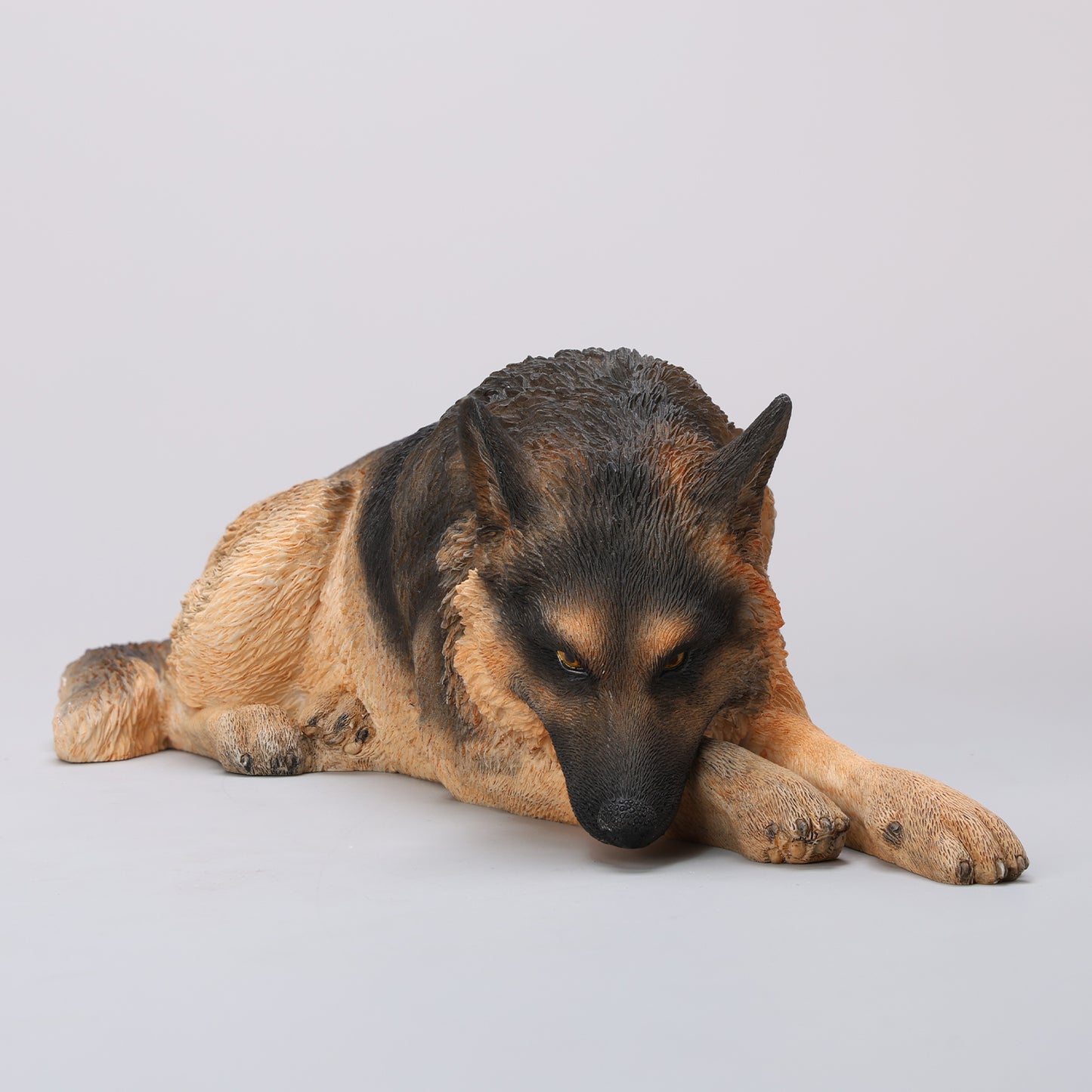 JXK254 1/6 Scale Lying German Shepherd Figurine  from JXK Studio